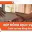 Hợp Đồng Dịch Vụ Tư Vấn Thuế