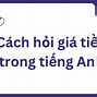 Nói Giá Tiền Trong Tiếng Anh